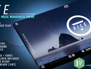 Vice v2.0.1 – 音乐乐队，Dj和电台WordPress主题