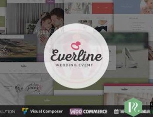 Everline v2.0.0 – 婚礼活动WordPress主题