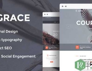 grace v2.1 – 教会和宗教WordPress的主题