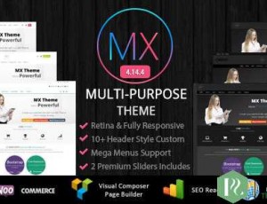 MX v4.14.4 – 响应式多用途WordPress主题