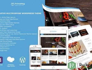 PrimaMag v1.0 – 最小博客WP主题