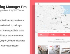 Listing Manager Pro v1.0.9 – WooCommerce的目录主题