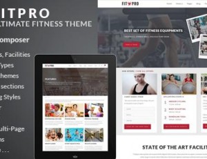 FitPro v2.7 – 活动健身房体育WordPress主题
