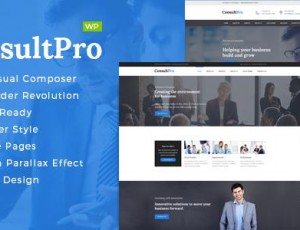 CONSULTPRO V1.4 – 商业，金融和咨询WordPress主题
