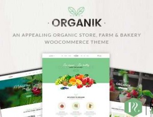 Organik v2.9.4 – 一个有吸引力的有机商店WordPress主题
