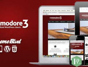 Commodore v3.0.15 – 响应式WordPress主题
