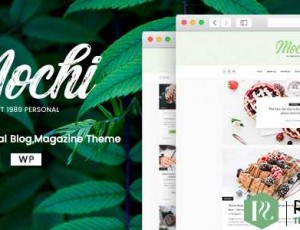 Mochi v2.0.0 – 一个干净个人WordPress博客主题