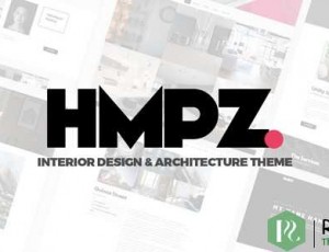 Hampoz v1.1.3 – 响应式室内设计与建筑WordPress主题
