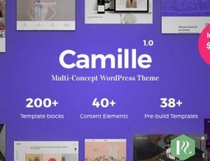 Camille v2.0.1 – 多概念WordPress主题