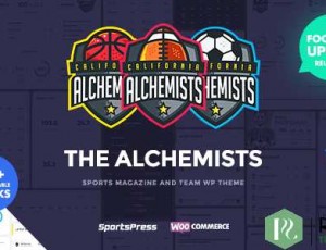 Alchemists v4.4.4 – 体育俱乐部和新闻WordPress主题