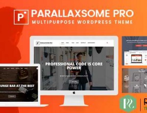 ParallaxSome Pro v1.0.3 – 多用途WordPress主题