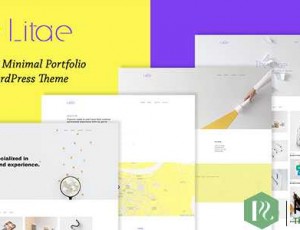 The Litae v1.4.0 – 创意和最小投资组合WordPress主题