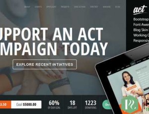 Act v2.8.1 – 多用途非营利WordPress主题