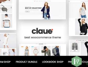 Claue v2.1.4 – 干净，最小的WooCommerce主题