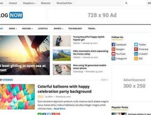 BlogNow v1.6 – WordPress博客主题