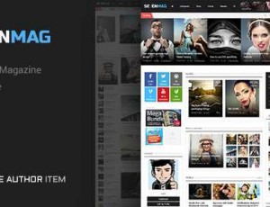 Sevenmag Magazine v2.4 – WordPress杂志主题