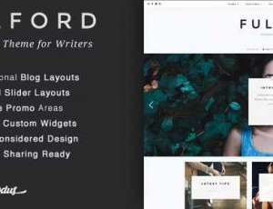 Fulford v1.0.9 – 响应式WordPress博客主题