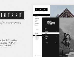 THIRTEEN V1.2.7 -摄影与创意WORDPRESS主题