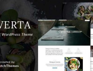 Caverta v1.3.2 – 美食餐厅WordPress主题