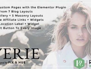 Averie v2.3 – 博客和商店WordPress主题