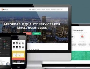 ZerifPro v1.8.9 – 响应式单页WordPress主题