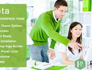 Quota v1.1 -商业和企业响应WordPress主题