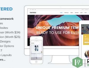 Tentered v1.4.1 – 多用途WordPress主题