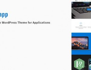 Riseapp v1.0.1 – 应用程序单页WordPress主题