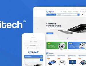 Digitech v1.1.4 – WooCommerce WordPress的技术主题