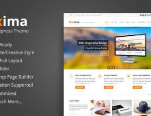 Maxima v1.20 – Retina Ready WordPress主题