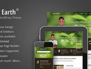 Green Earth v1.10 – 环境WordPress主题