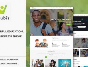 Edubiz v1.2 – 强大的教育，课程WordPress主题