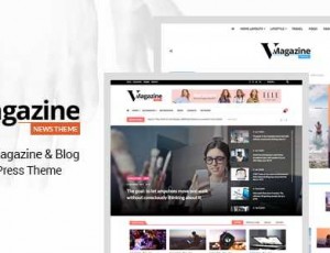 Vmagazine v1.1.8 – 博客，NewsPaper，杂志主题