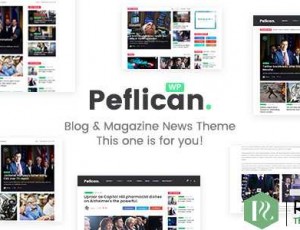 Peflican v2.0.0 – 报纸和杂志WordPress主题