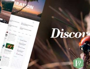 discover-旅游与生活方式WordPress博客主题