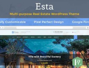 Esta v3.1.5 – 响应房地产WordPress模板