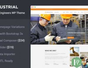 Industrial v1.3.1 – 建筑师和工程师WP主题