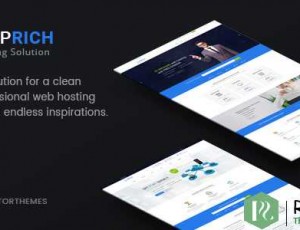 Zipprich v1.9 – 虚拟主机和WHMCS WordPress主题