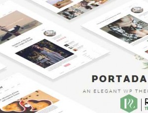 Portada v1.8 – 优雅博客博客WordPress主题