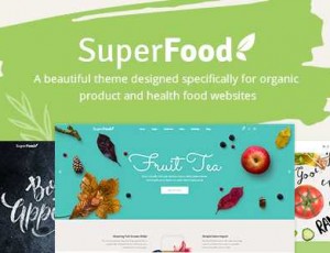 Superfood v1.3.1 – 有机食品的WordPress主题