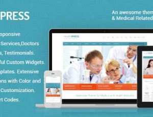 HealthPress v1.7.2 – 健康和医疗WordPress主题