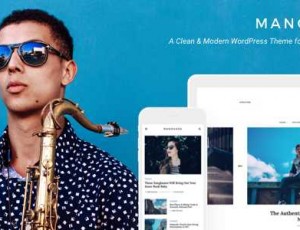 Manohara v1.2.0 – 现代生活方式博客和杂志WordPress主题