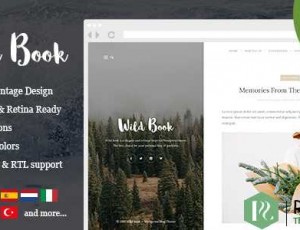 Wild Book v1.7.1.1 – 复古，优雅和夏日WordPress主题