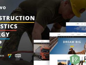 SERVO 建筑/物流/能源WordPress主题