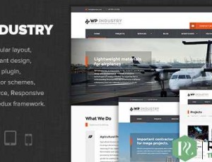 WP Industry v1.5 – 工业与工程WP主题