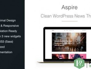 Aspire v1.2.8 – 新闻和杂志清洁WordPress主题