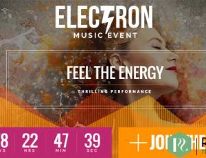 Electron v1.6.0 – 活动音乐会和会议WordPress主题