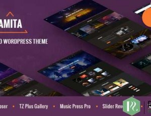 AMITA v1.5.3 – 音乐乐队WordPress主题