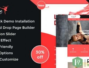 Dance Academy v1.3 – 舞蹈工作室WordPress主题