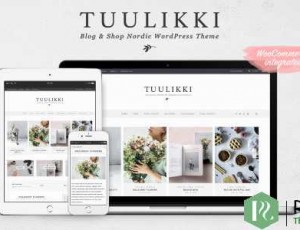 TUULIKKI v4.0.3 – 北欧博客和商店WordPress主题